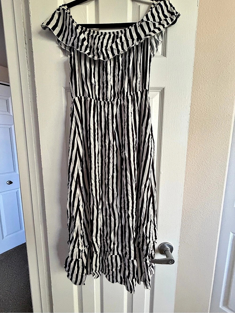 Women's Striped Maxi Dress